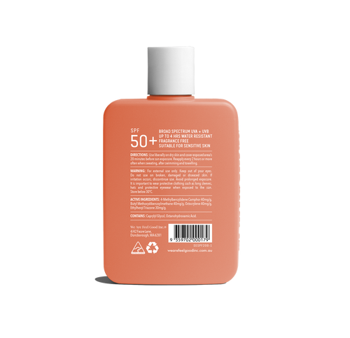 Sunscreen We Are Feel Good Inc. Product Photo Back of product