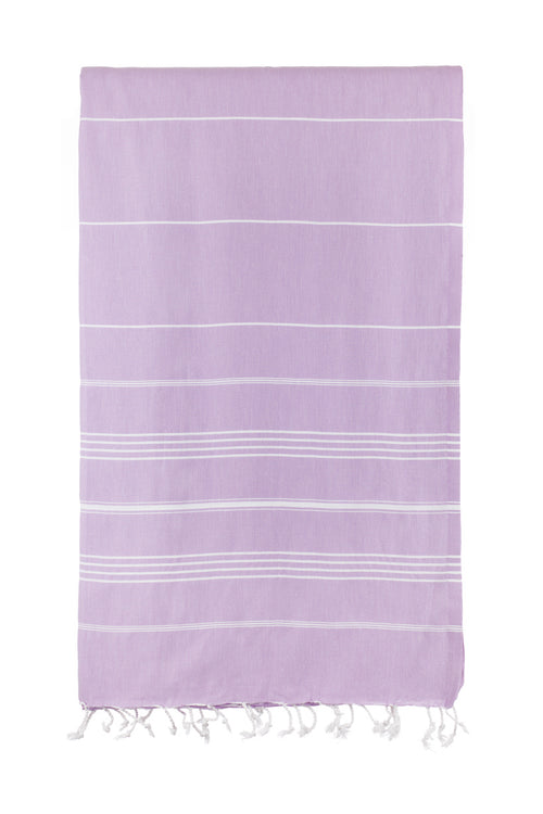 Lilac Picnic Rug & 2 X Lilac Turkish Towels
